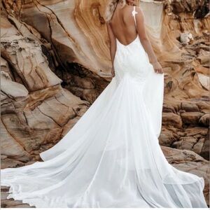 Lovers Society Eddie Wedding Dress Size 10